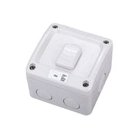 1 Pole 2 Way Weatherproof Single Switch 250V