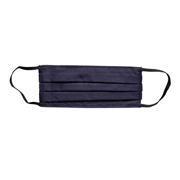 Reusable face mask 100% cotton - non-medical item navy blue