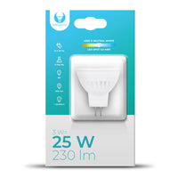 LED Bulb G4 MR11 3W 12V 4500K 230lm  Ceramic Forever Light