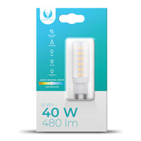 LED Bulb G9 6W 230V 4500K 480lm Forever Light