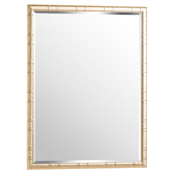 Soho Large Brass Framed Mirror