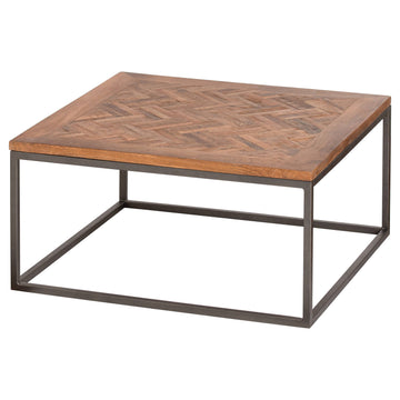 Hoxton Collection Coffee Table With Parquet Top