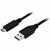 USB A to USB C Cable Startech USB315AC1M           Black