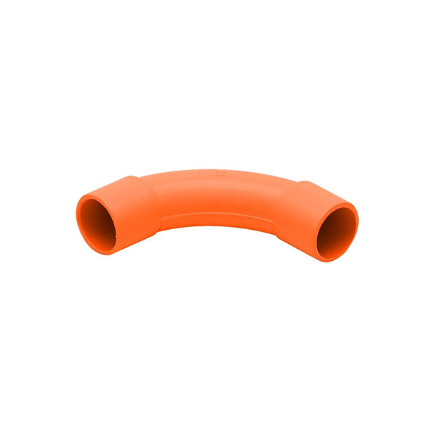 20 Pcs 25Mm Orange Bend