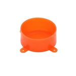 20 Pcs Orange Disposable Junction Box Lid With Lugs