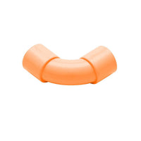 20 Pcs Solid Elbow Orange