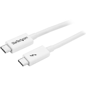 Thunderbolt 3 cable Startech TBLT3MM1MW 1 m White