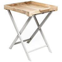 Nordic Grey Collection Large Butler Tray Table