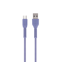 Maxlife MXUC-04 cable USB - microUSB 1,0 m 3A purple