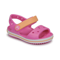 Sandalen madchen Crocs  CROCBAND SANDAL KIDS  Rosa