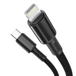 Baseus cable High Density PD USB-C - Lightning 1,0 m black 20W