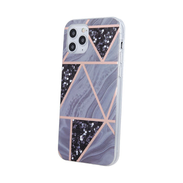 Geometric Marmur Case for Samsung Galaxy A02S graphite