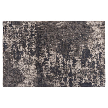 Saturn Abstract Grey Rug