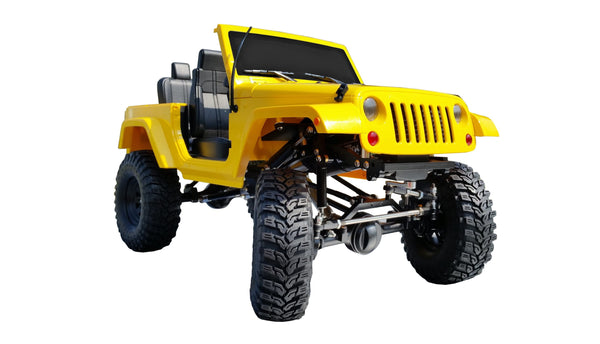 AMXrock Crawler Summer Breeze Realistic Scaled Body Cabrio