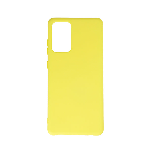 Silicon case for Samsung Galaxy A72 4G / A72 5G yellow