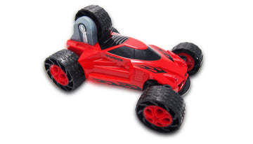 Stunt Car  "5 wheels" red 1:18  4WD RTR