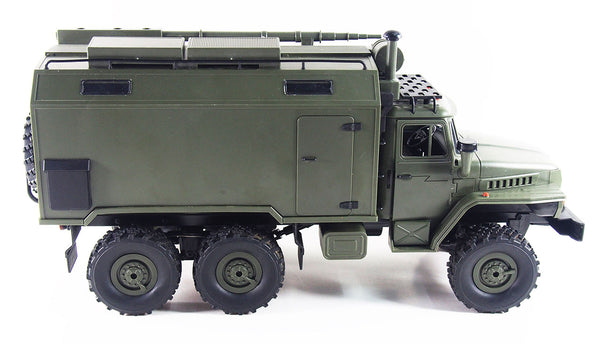 Ural B36 military truck 6WD RTR 1:16, green Military JEEP truck