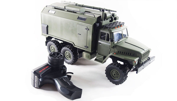 Ural B36 military truck 6WD RTR 1:16, green Military JEEP truck