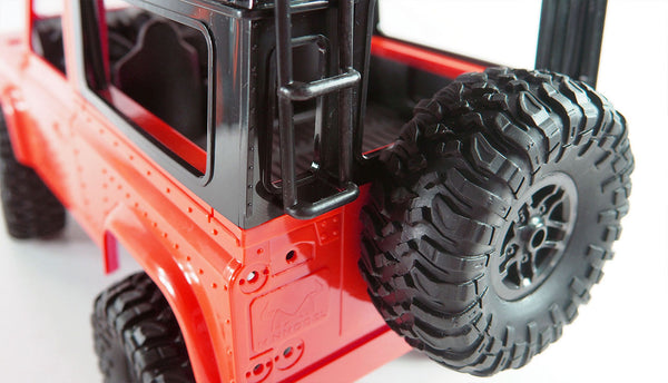 Geländewagen Crawler 4WD 1:12 Bausatz rot