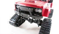 Pickup truck with wheels and tracks 4WD 1:16 red