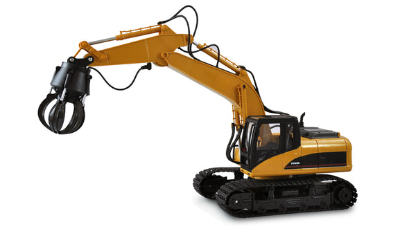 Kettenbagger mit Greifarm 1:14 6-Kanal 2,4GHz RTR Construction Excavator