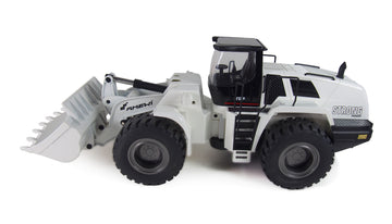 Construction - Wheel loader G484E AE white 1:14, partial metal RTR, sound, light, 10-channel