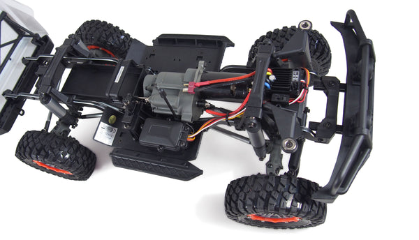 AMXRock RCX10B Scale Crawler Pick-Up 1:10, RTR weiß