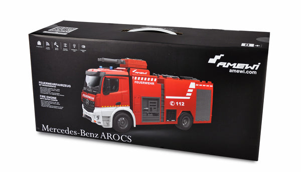 Mercedes-Benz Feuerwehr Löschfahrzeug 1:18 RTR -- FIRE BRIGADE TRUCK