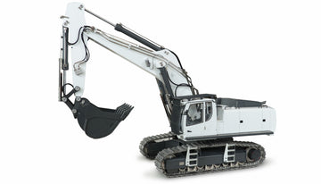 Hydraulic full metal excavator G308H 1:13,5 RTR White