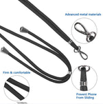 Universal neck strap for phones black