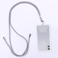 Universal neck strap for phones grey