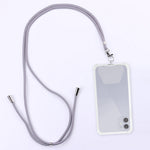 Universal neck strap for phones grey