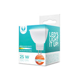 LED Bulb GU5,3 3W 12V 3000K 130lm 38° Forever Light