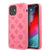 Guess case for iPhone 12 / 12 Pro 6,1&quot; GUHCP12MLSPEFU fuchsia hard case Peony Collection