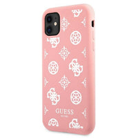 Guess case for iPhone 12 Pro Max 6,7&quot; GUHCP12LLSPEWPI pink hard case Peony Collection