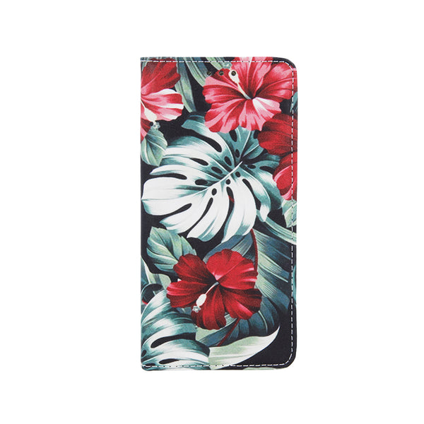 Smart Trendy case for Samsung A72 4G / A72 5G red flower