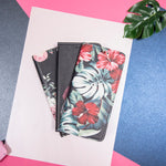 Smart Trendy case for Samsung A72 4G / A72 5G red flower