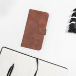 Smart Velvet case for Xiaomi Redmi 9T / Poco M3 brown