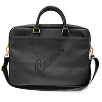 Guess bag for laptop GUCB15PUSASBK 15&quot; black Saffiano Script