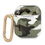 Guess case for AirPods GUA2UCAMA khaki Camo Collection