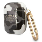 Guess case for AirPods GUA2UCAMG black Camo Collection