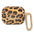 Guess case for AirPods Pro GUAPUSLEO gold Leopard Collection