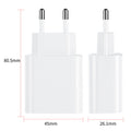 Maxlife MXTC-05 PD + QC charger 1x USB-C 1x USB 20W white