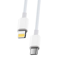 Maxlife MXUC-05 cable USB-C - Lightning 1,0 m 20W white