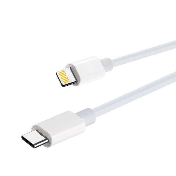 Maxlife MXUC-05 cable USB-C - Lightning 1,0 m 20W white