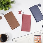 Genuine Leather Smart Pro case for iPhone 13 Mini 5,4&quot; navy blue