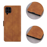 Smart Mono case for Samsung Galaxy A22 4G brown