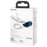 Baseus cable Superior USB - Lightning 2,0 m 2,4A white