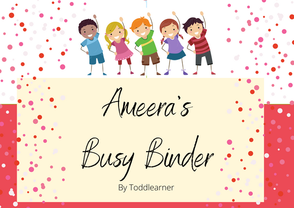 DIY English Busy Binder Kit