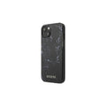 Guess case for iPhone 13 Mini 5,4'' GUHCP13SPCUMABK black hard case Marble